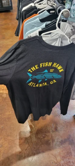 Grey Fish Hawk Shirt
