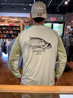 Simms LS Solar Flex- New Fish Hawk Tarpon Art