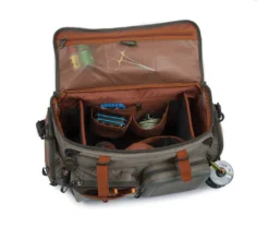 FISHPOND GREEN RIVER GEAR BAG -Fly Fishing Equip Shop greenrivergear bag open