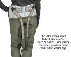 Simms Women's Freestone Z Waders -Fly Fishing Equip Shop wfree5